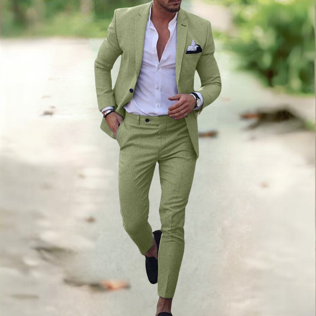 Blazer und Hosenset für Herren | Zweiteiliger Anzug