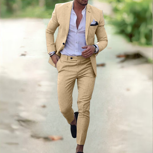 Blazer und Hosenset für Herren | Zweiteiliger Anzug