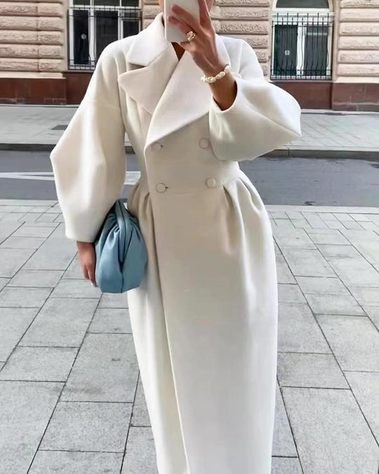 Damen Trenchcoat mit dickem Revers