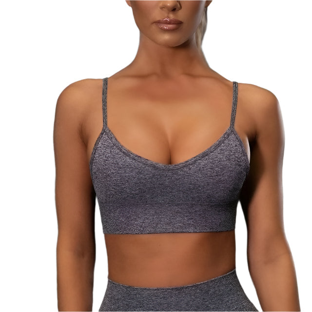 Nahtloser Sport-BH für Damen | Dünnes Band