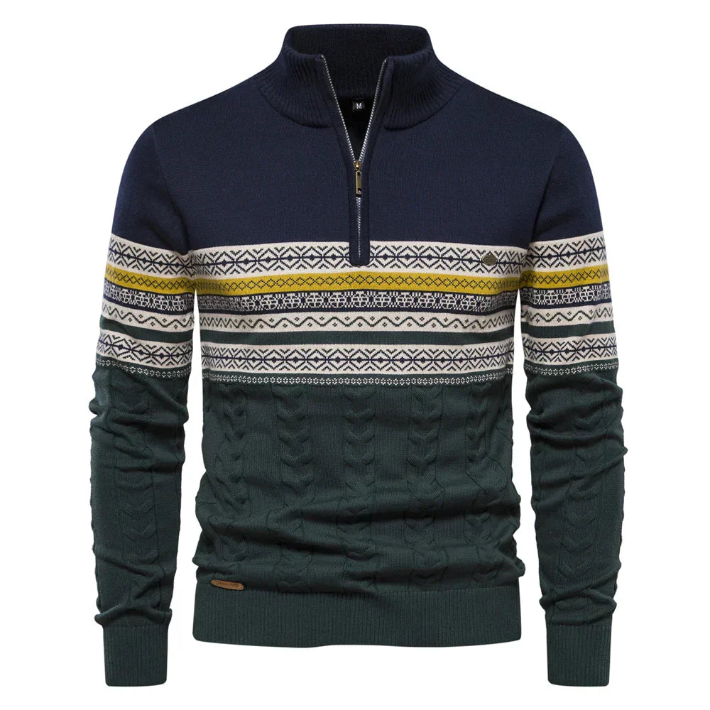 Nordischer Winterpulli für Herren