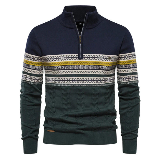 Nordischer Winterpulli für Herren