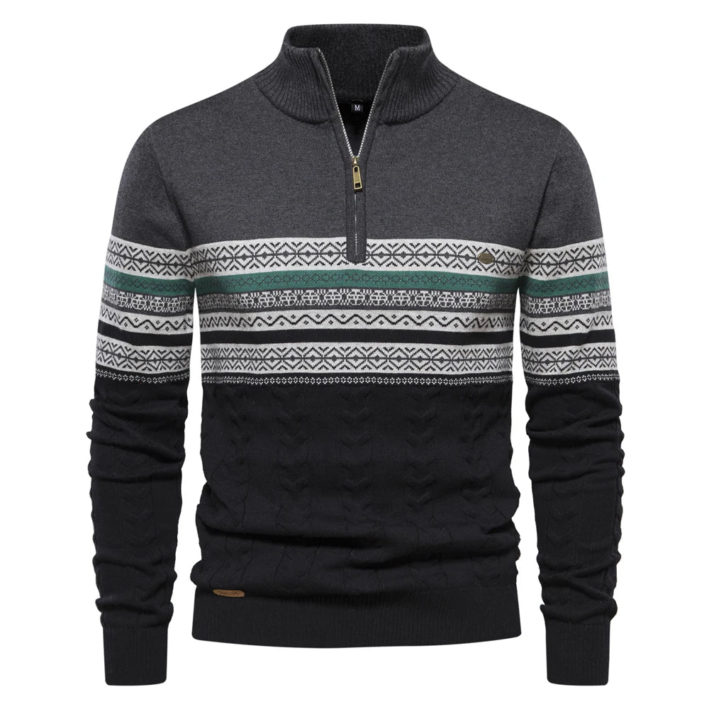Nordischer Winterpulli für Herren