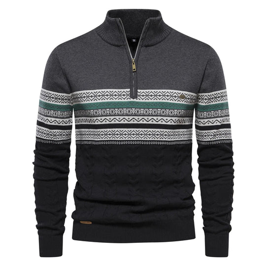 Nordischer Winterpulli für Herren