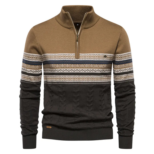 Nordischer Winterpulli für Herren