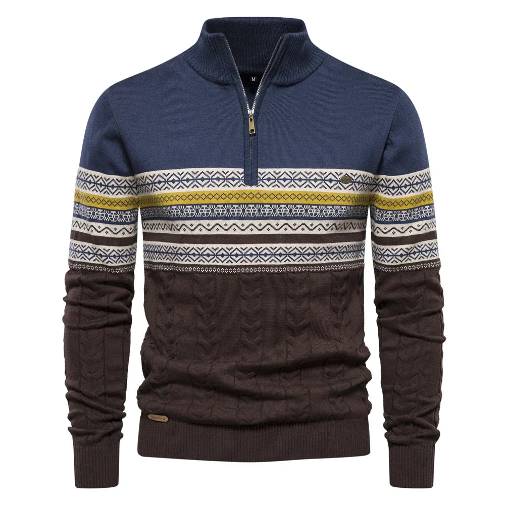 Nordischer Winterpulli für Herren