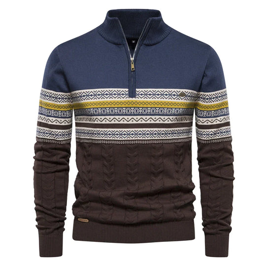 Nordischer Winterpulli für Herren