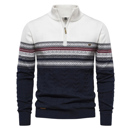 Nordischer Winterpulli für Herren