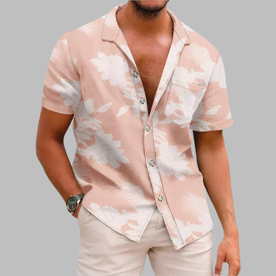 Herren Kurzarmhemd | Floral