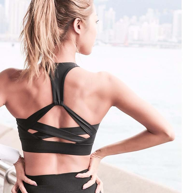 Riemen-Sport-BH für Damen | Criss-Cross Rücken