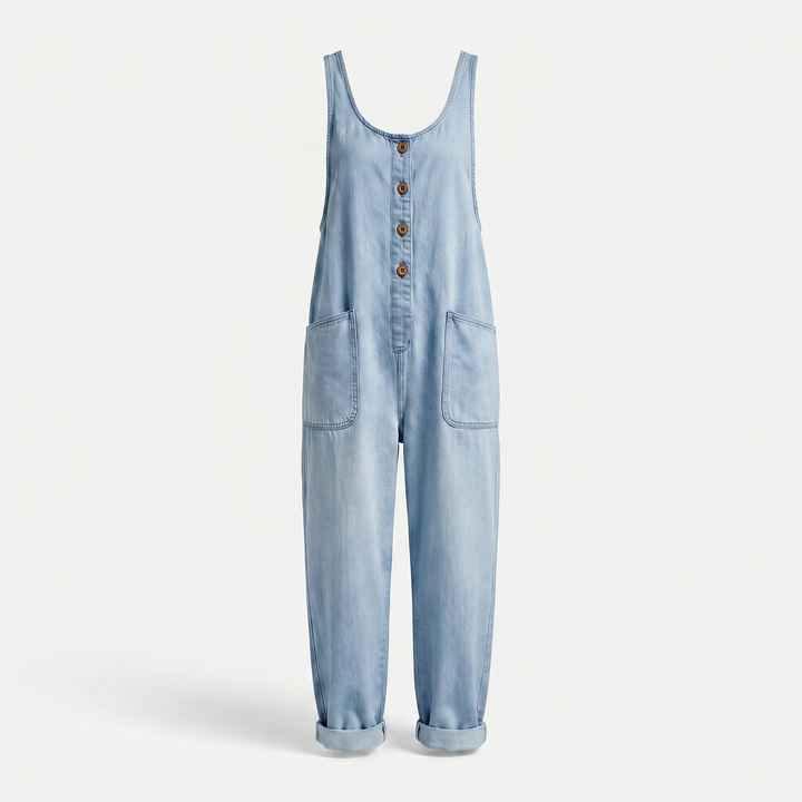 rmelfreier_Damen_Jumpsuit_aus_Vintage_Baumwoll_Denim_mit_Kn_pfen_11