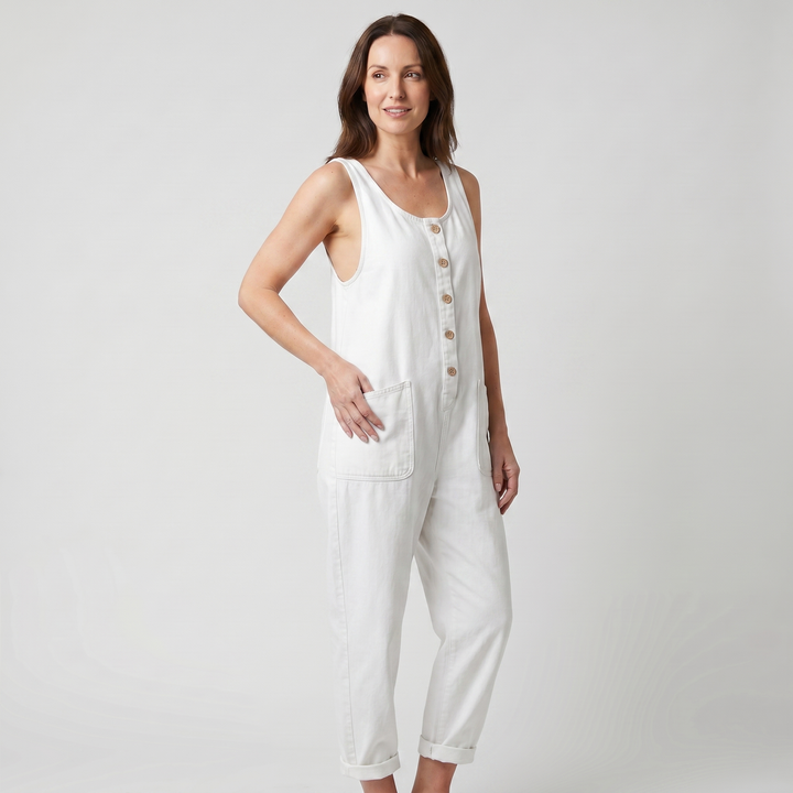 rmelfreier_Damen_Jumpsuit_aus_Vintage_Baumwoll_Denim_mit_Kn_pfen_3