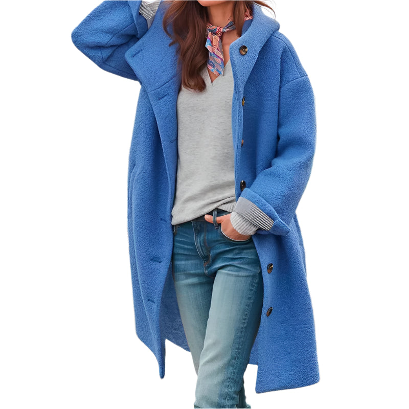 Schicker dicker Wintermantel für Damen
