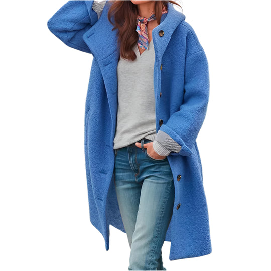 Schicker dicker Wintermantel für Damen