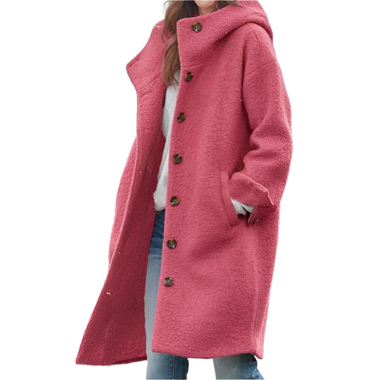 Schicker dicker Wintermantel für Damen