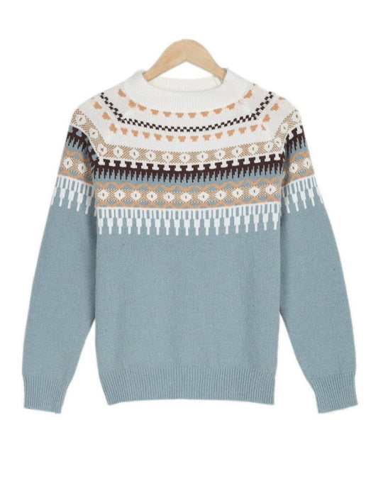 Stylischer Strickpullover für Damen | Gestrickt