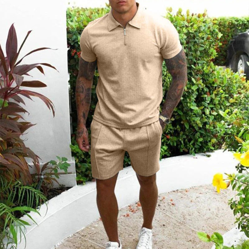 Herren Sommer Streetwear Set | Zweiteilig