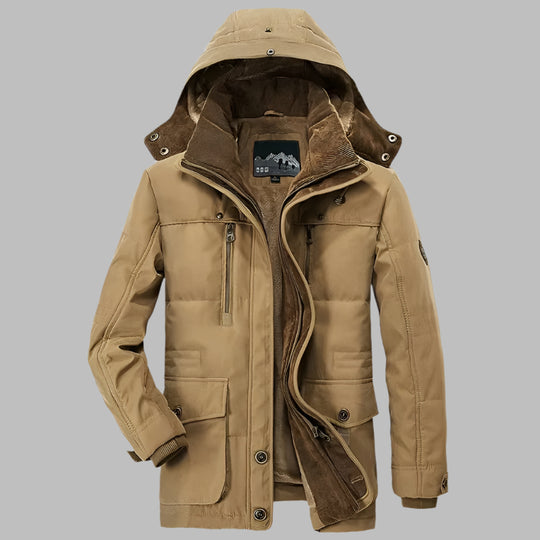 Warme Daunenjacke für Herren