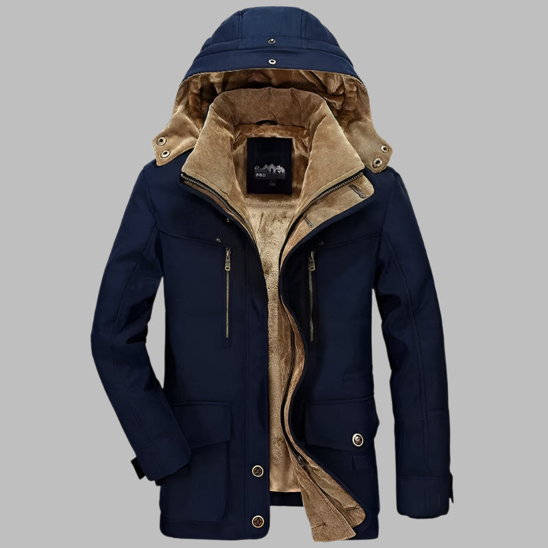 Warme Daunenjacke für Herren