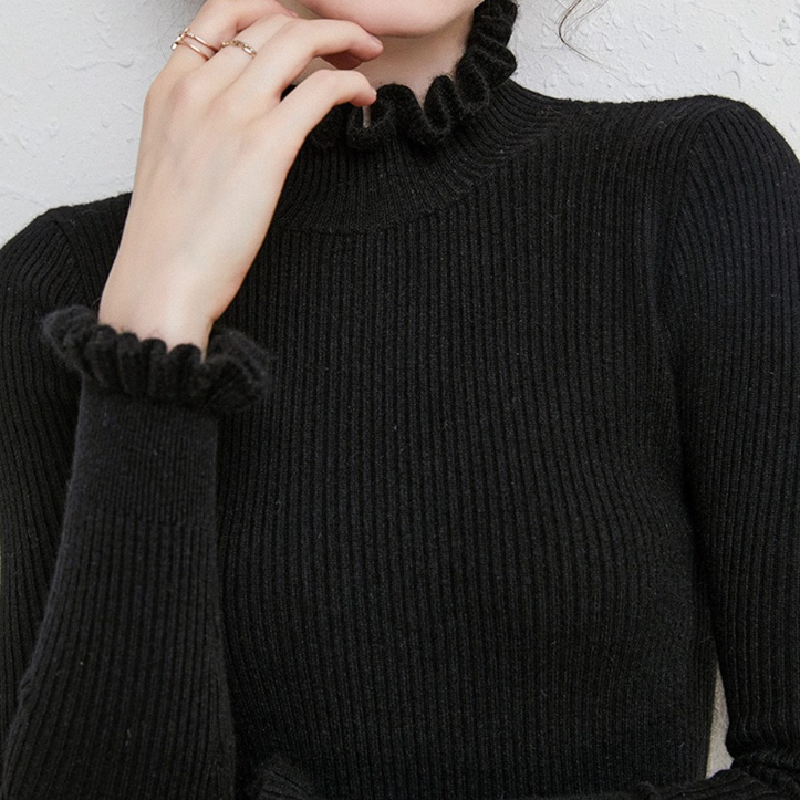 Warmer Rollkragenpullover für Damen