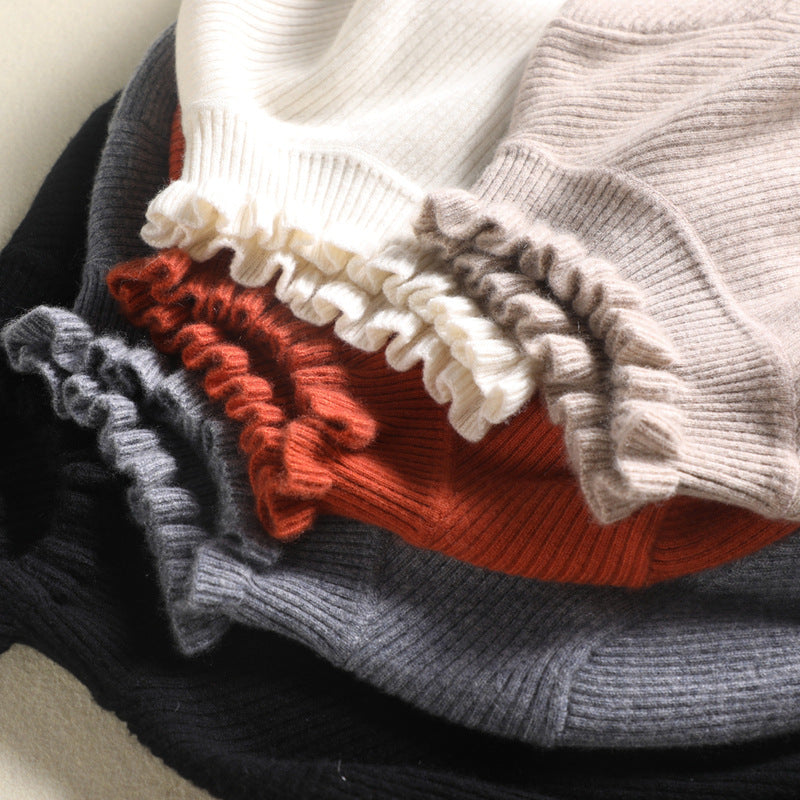Warmer Rollkragenpullover für Damen