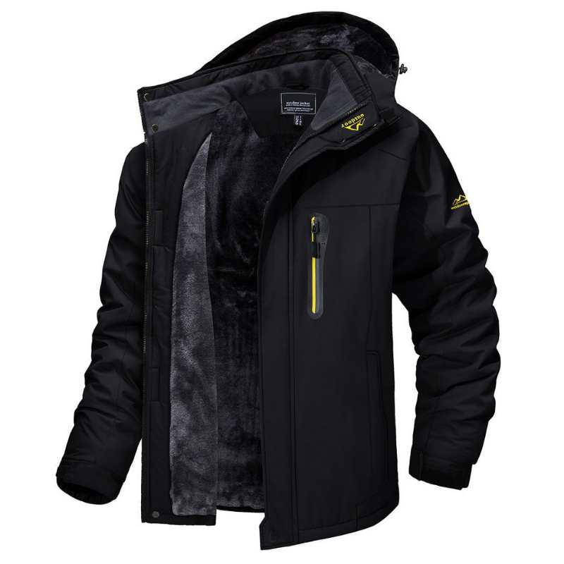 Warme und wasserdichte Winterjacke für Herren