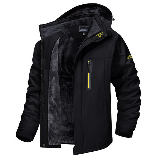Warme und wasserdichte Winterjacke für Herren