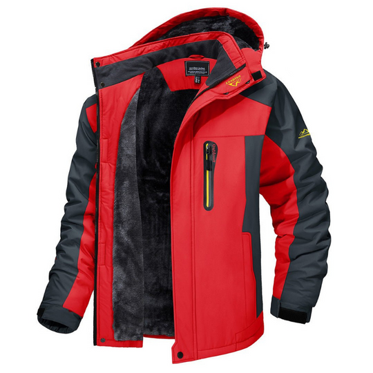 Warme und wasserdichte Winterjacke für Herren