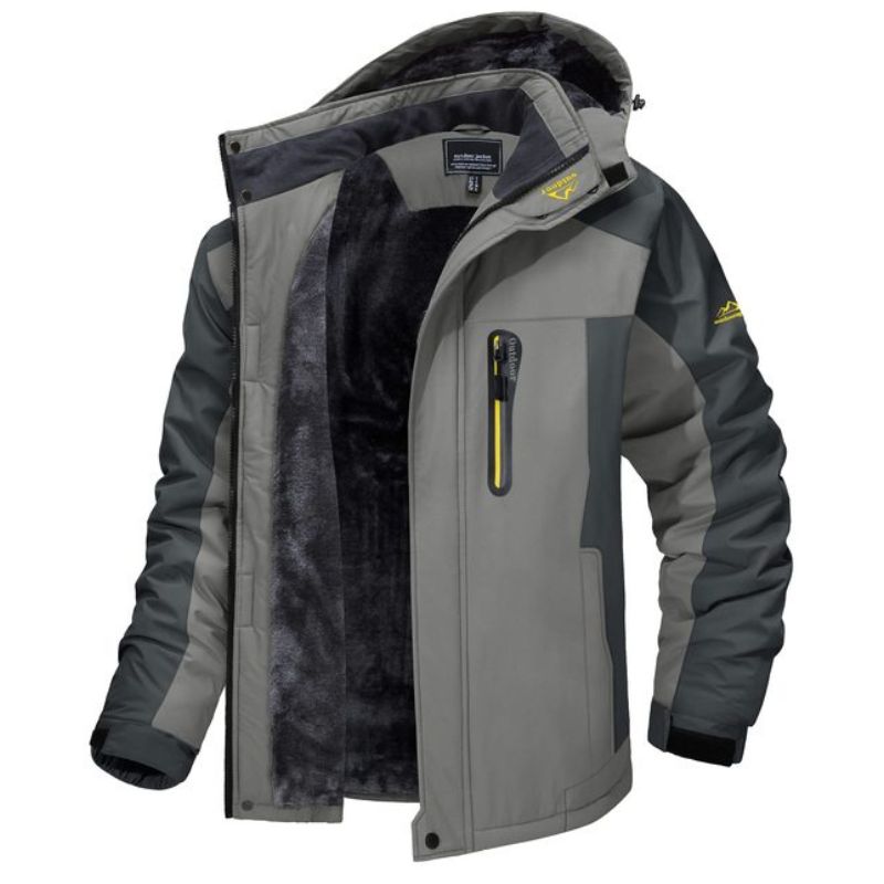Warme und wasserdichte Winterjacke für Herren