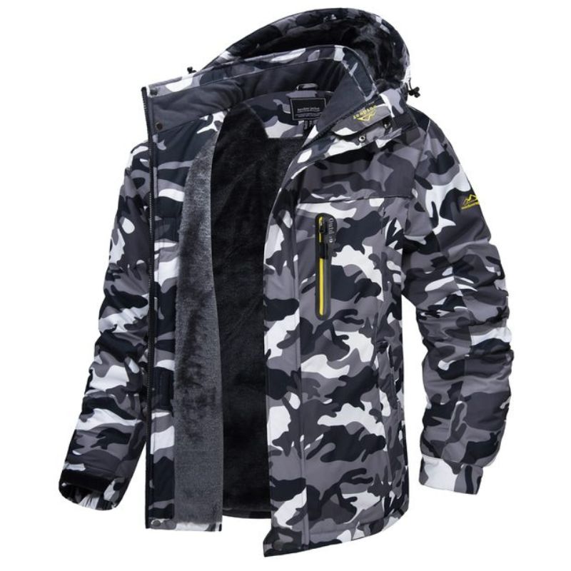 Warme und wasserdichte Winterjacke für Herren