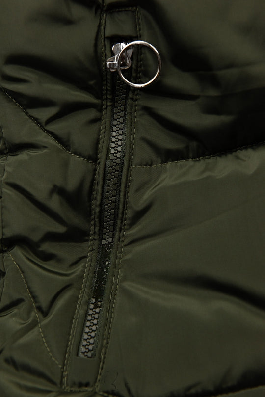 Warmer Plüsch-Parka für Damen