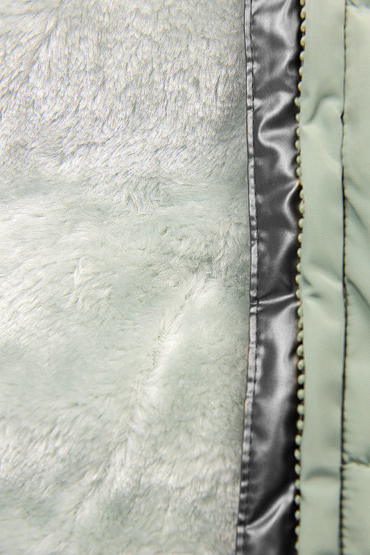 Warmer Plüsch-Parka für Damen