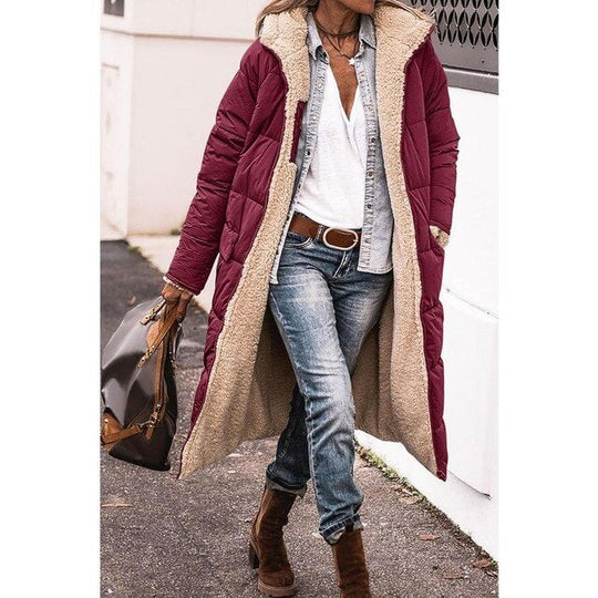 Wendbare Fleece-Jacke für Damen | Parka