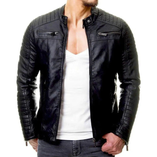Klassische Passform Motorradjacke für Herren