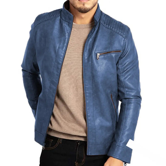 Klassische Passform Motorradjacke für Herren