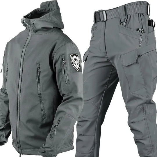 Windbreaker und Outdoor-Hose für Herren | mit Gürtel