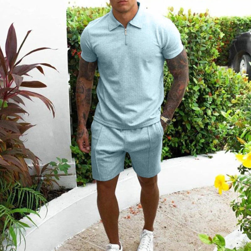 Herren Sommer Streetwear Set | Zweiteilig
